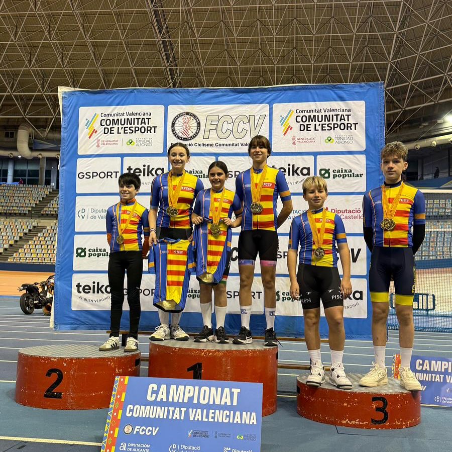 Fin de semana de Campeonatos Autonómicos de pista en el Velòdrom Lluís Puig de Valencia