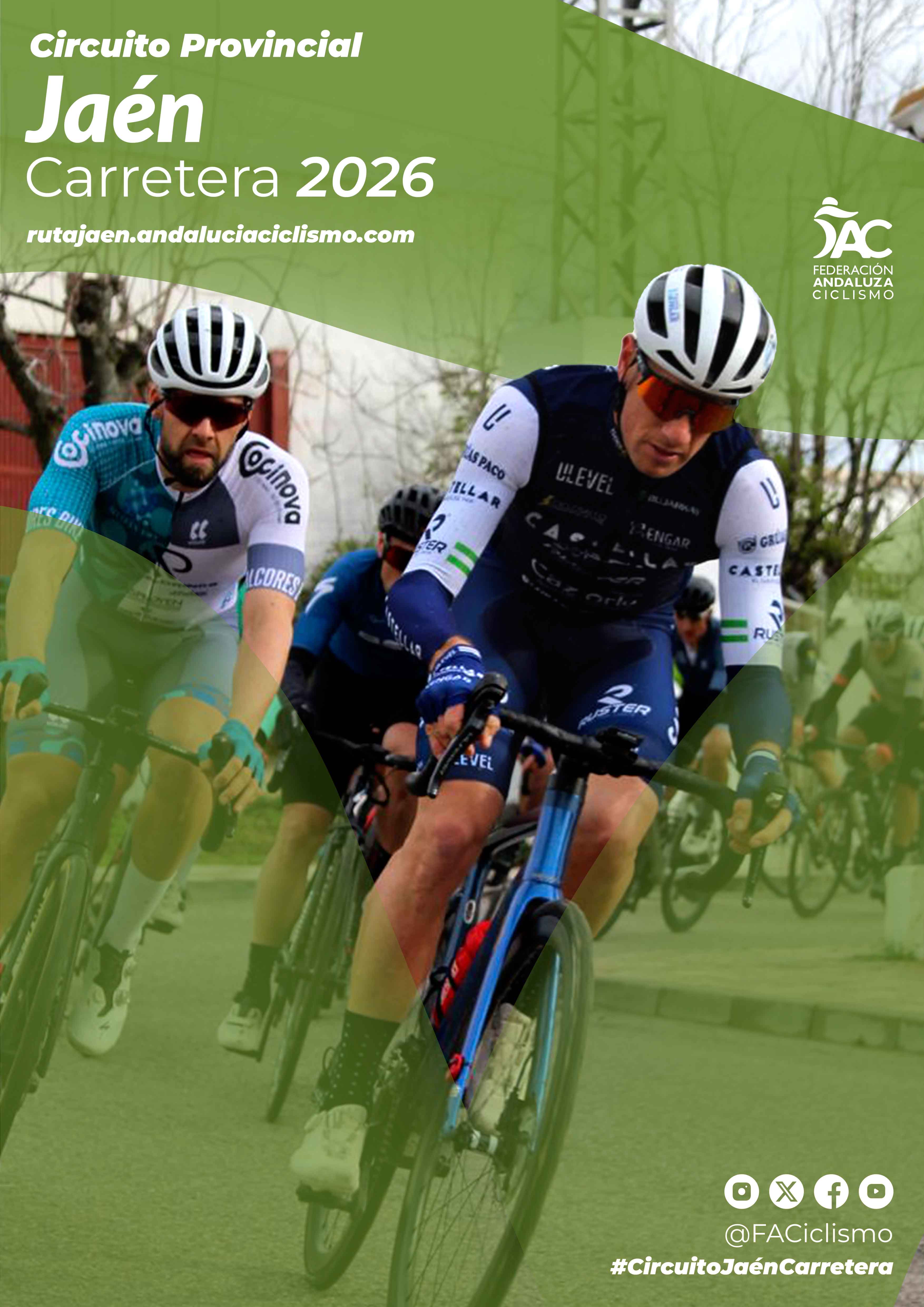 Fechas del Circuito Provincial Jaén Carretera 2026