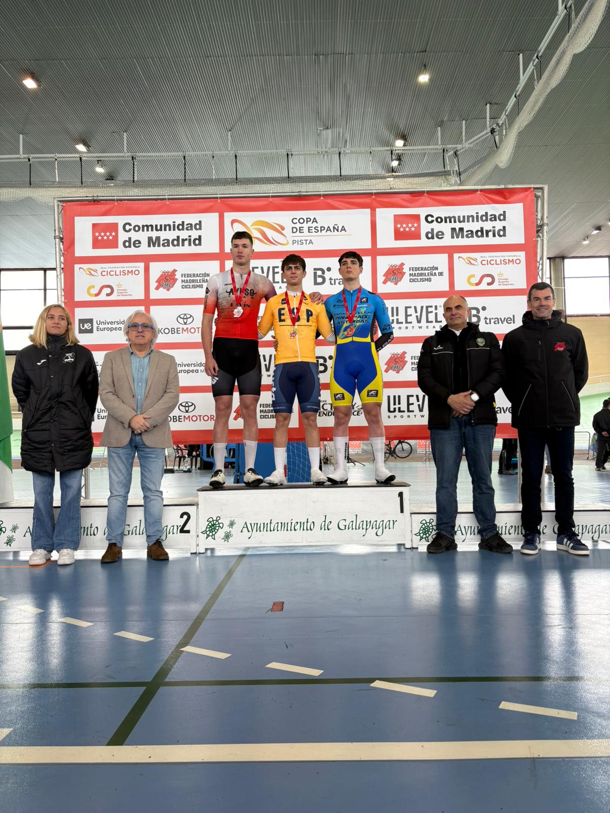 El velódromo de Galapagar ha puesto el colofón a la Copa de España de Pista 2026