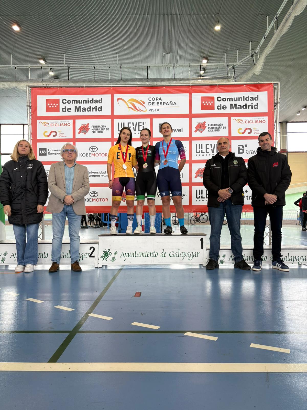 El velódromo de Galapagar ha puesto el colofón a la Copa de España de Pista 2026
