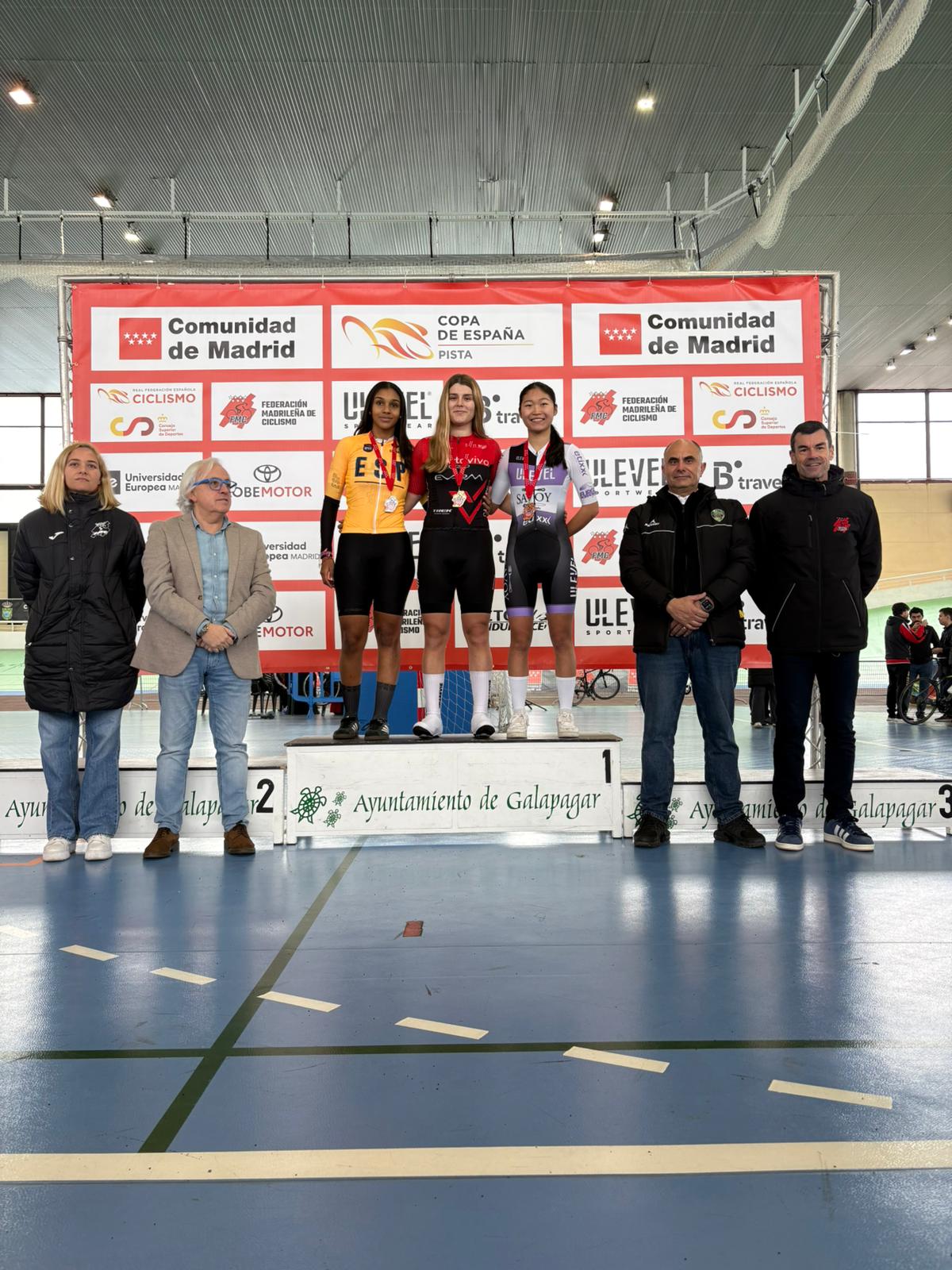 El velódromo de Galapagar ha puesto el colofón a la Copa de España de Pista 2026