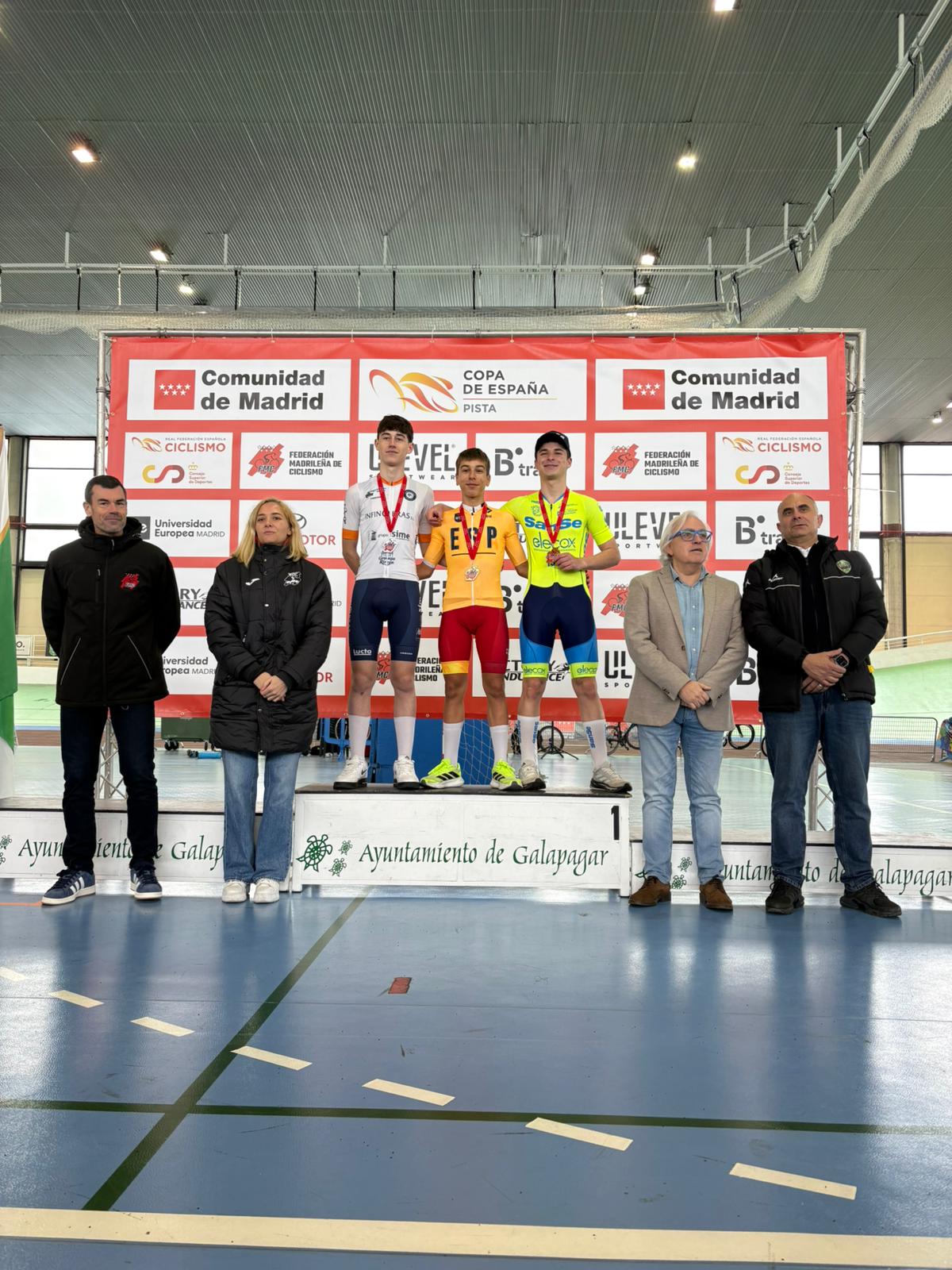 El velódromo de Galapagar ha puesto el colofón a la Copa de España de Pista 2026