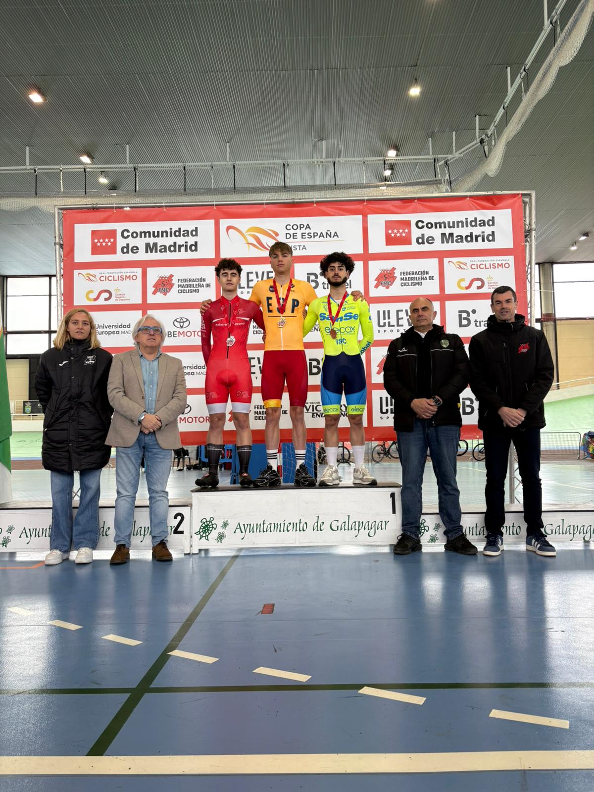 El velódromo de Galapagar ha puesto el colofón a la Copa de España de Pista 2026