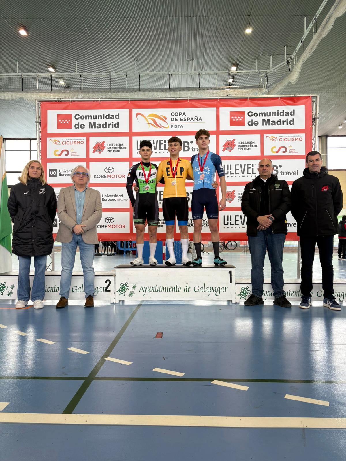 El velódromo de Galapagar ha puesto el colofón a la Copa de España de Pista 2026