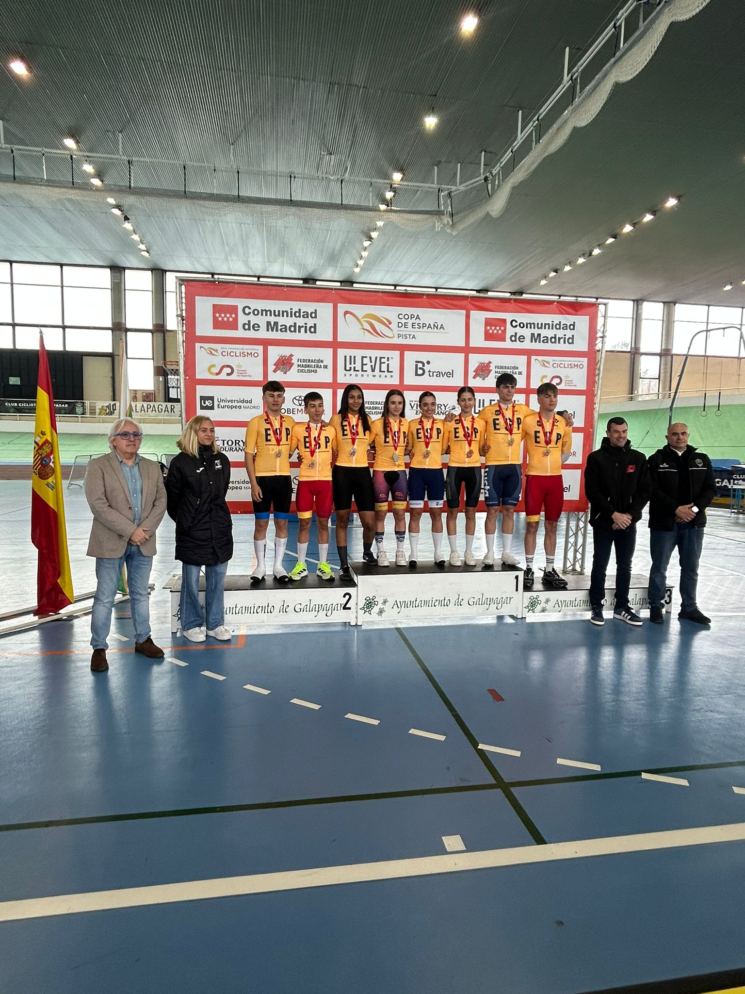 El velódromo de Galapagar ha puesto el colofón a la Copa de España de Pista 2026