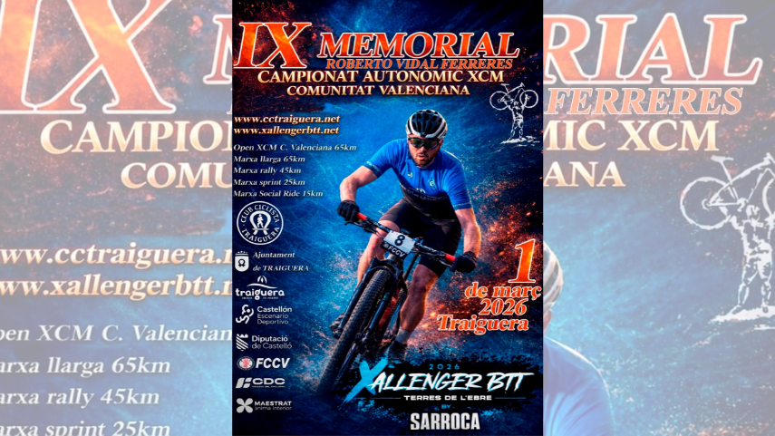 Inscripciones-abiertas-para-el-IX-Memorial-Roberto-Vidal-Ferreres-BTT-Campeonato-de-la-Comunitat-Valenciana-BTT-Maraton