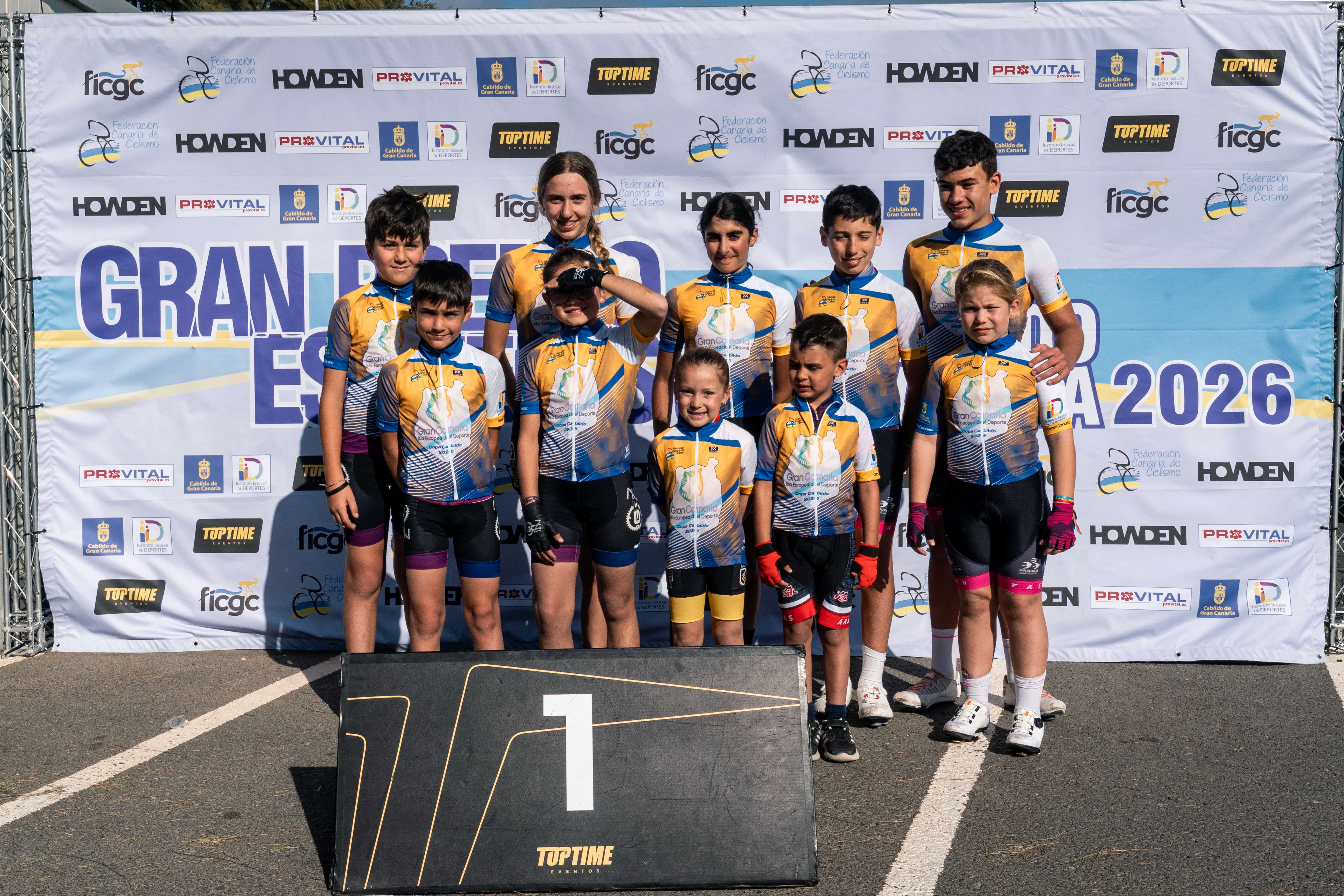 Clasificaciones  2º Prueba de  Escuelas  de la Copa Copa Cabildo de Gran Canaria