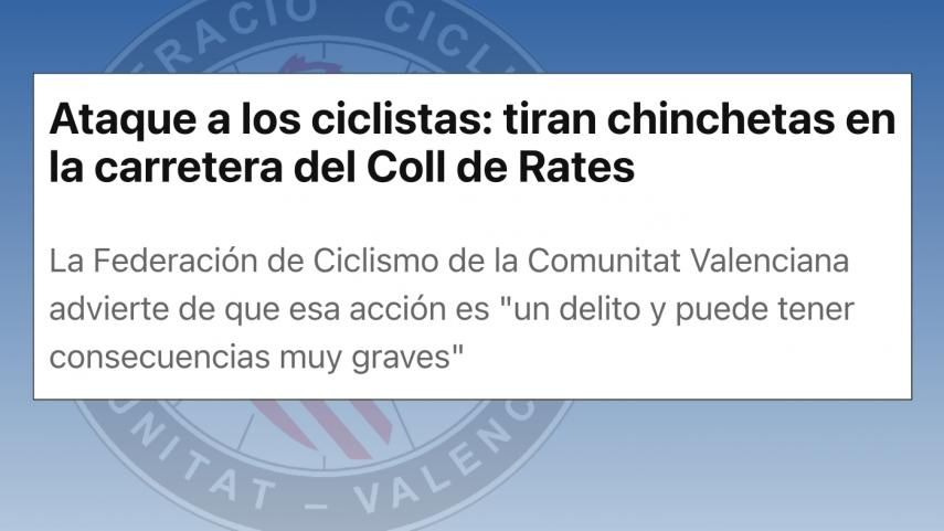 La-Federacio-de-Ciclisme-condena-el-acoso-a-los-ciclistas-en-las-comarcas-de-La-Marina