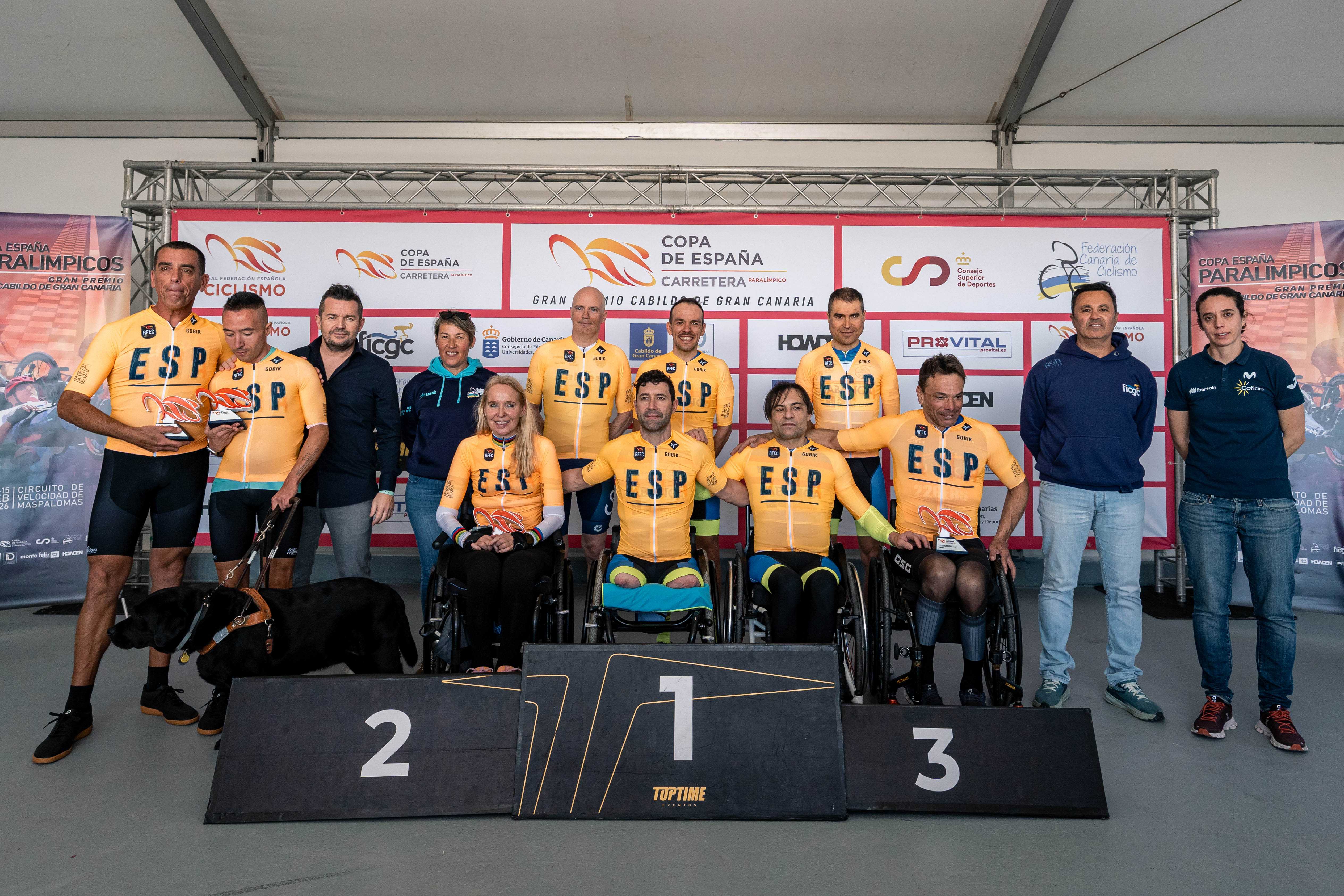 Celebrada la 1º Prueba Copa de España de Paralimpicos-Gran Premio Copa Cabildo de G.Canaria