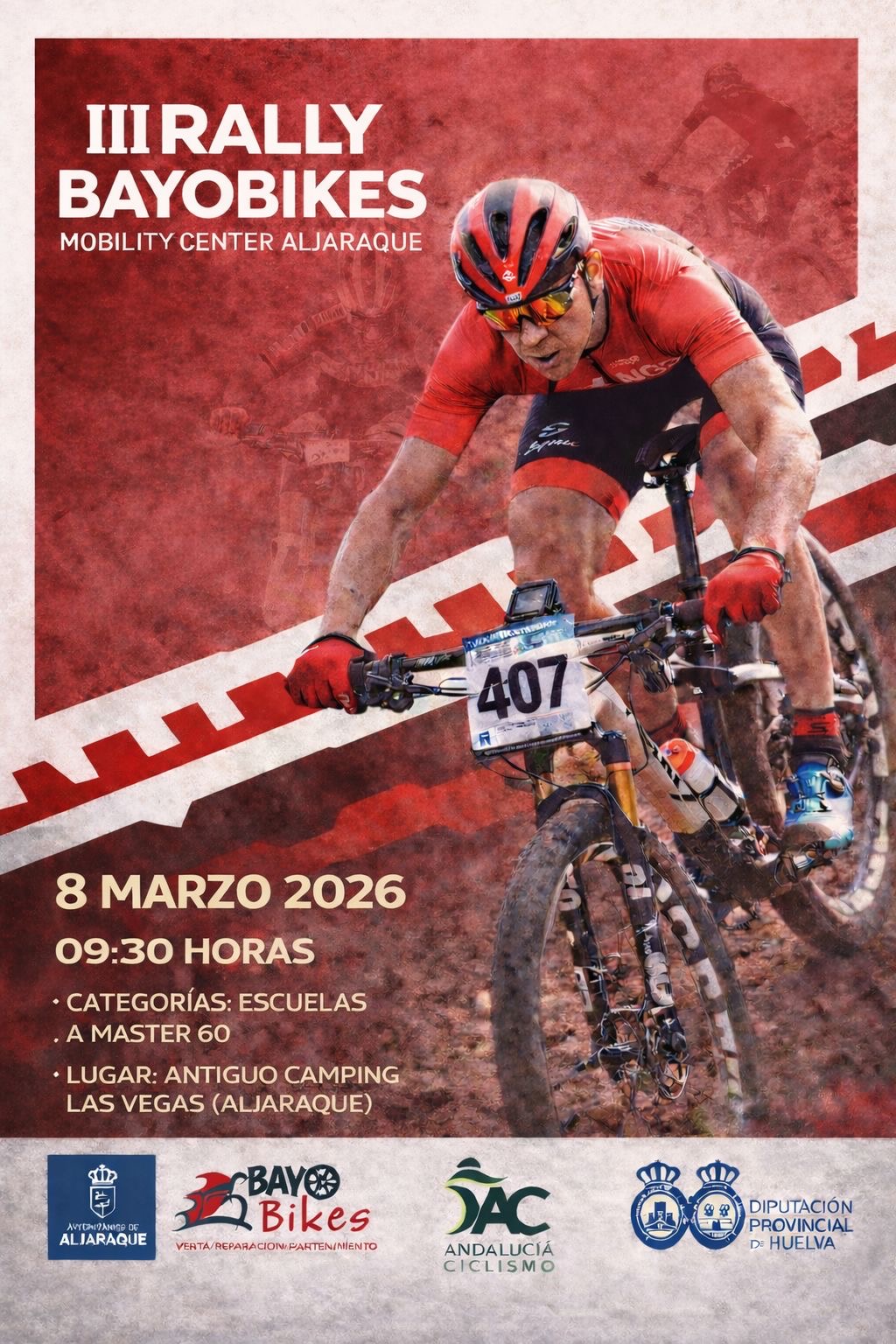Aljaraque tomará el relevo dentro del Circuito Diputación Huelva BTT XCO 2026