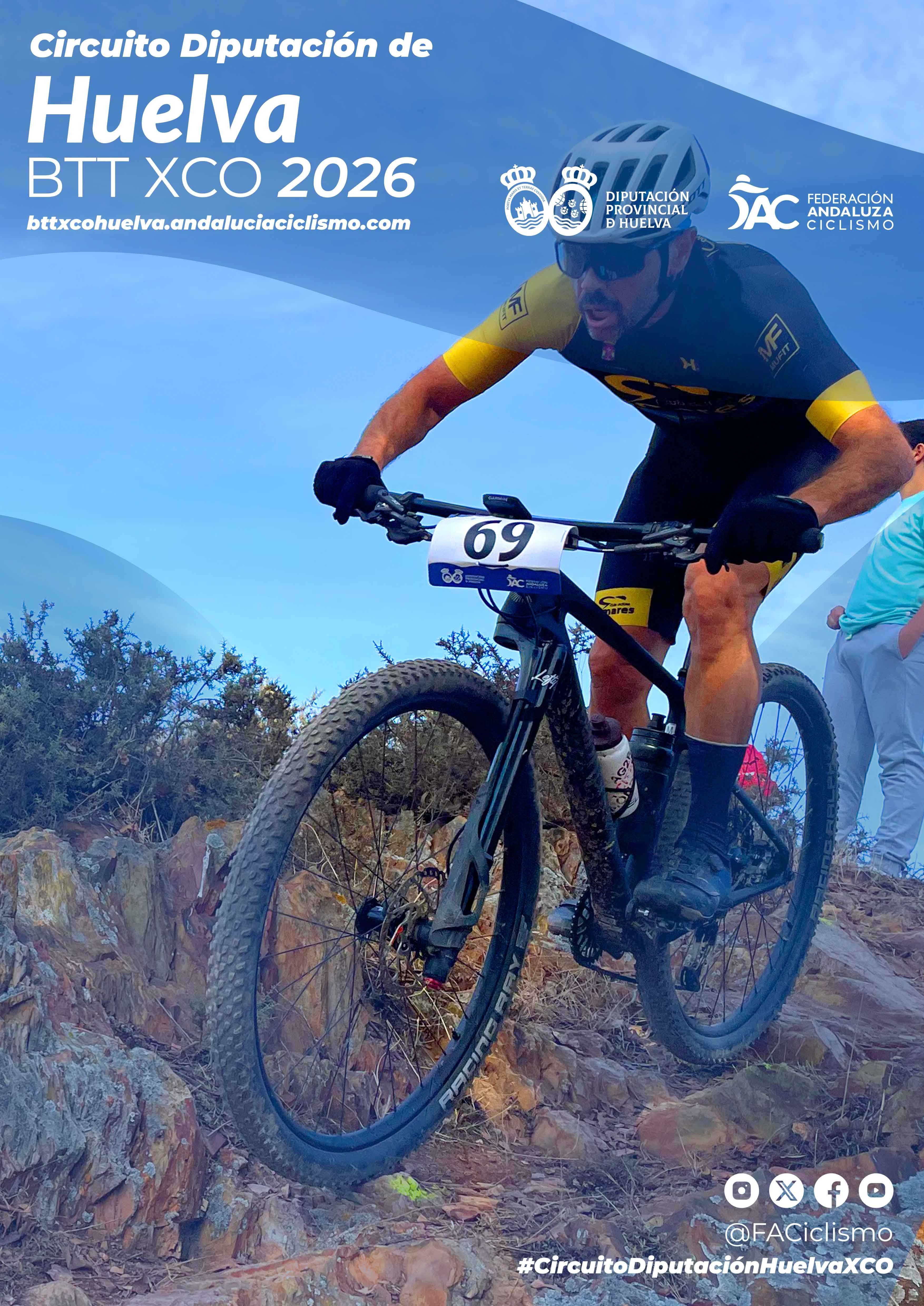 Aljaraque tomará el relevo dentro del Circuito Diputación Huelva BTT XCO 2026