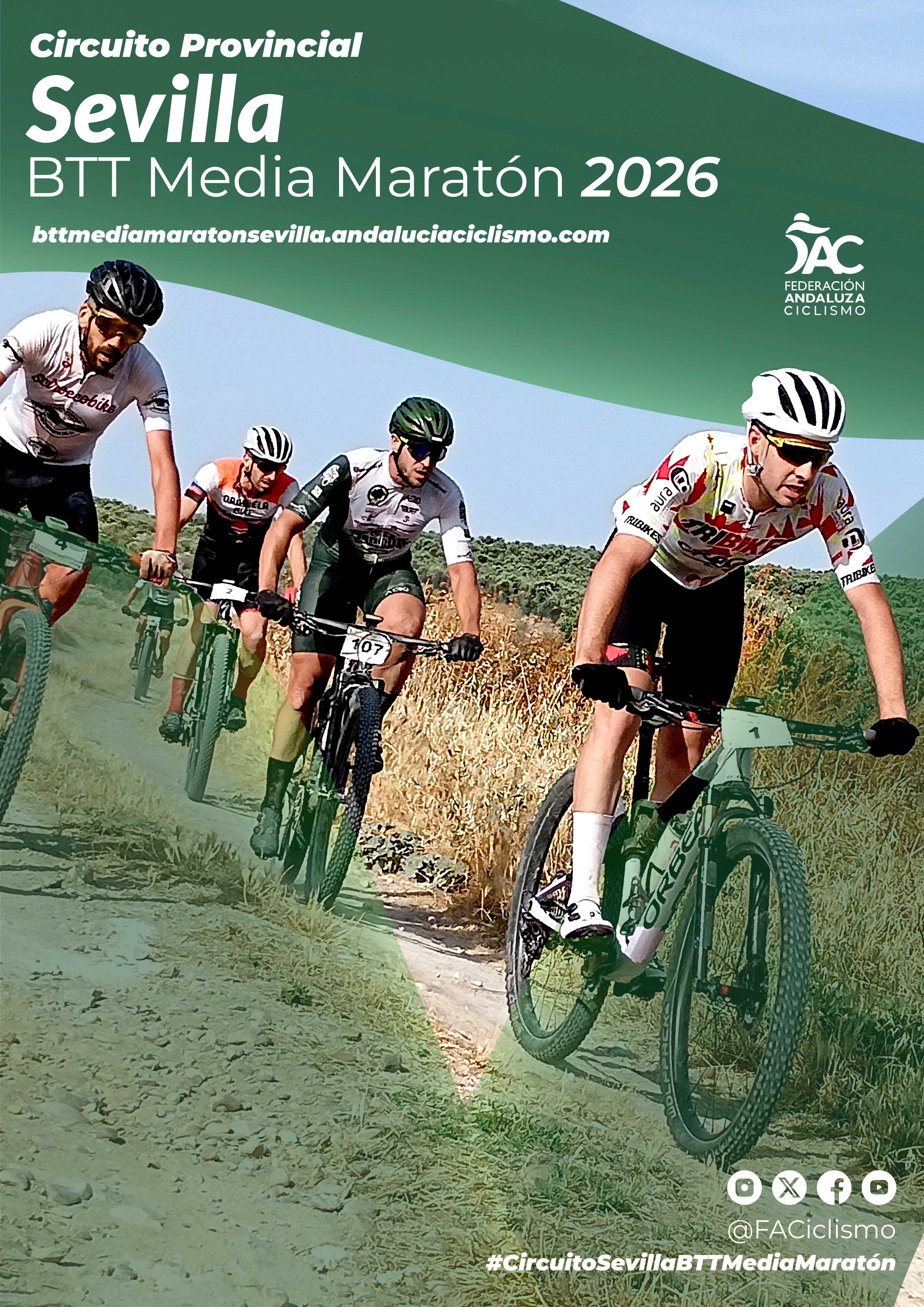 ‘La Matallana’ de Lora del Río abrirá el Circuito Sevilla BTT Media Maratón 2026