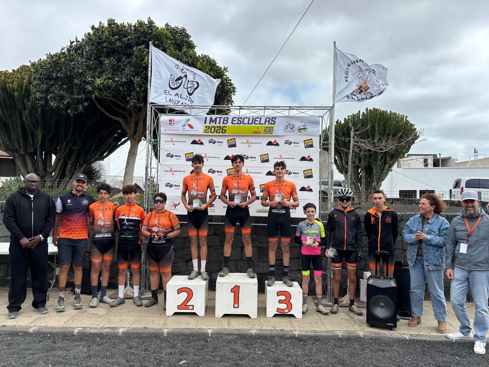 Clasificaciones  1 ª Prueba  de las Jornadas  MTB Escuelas