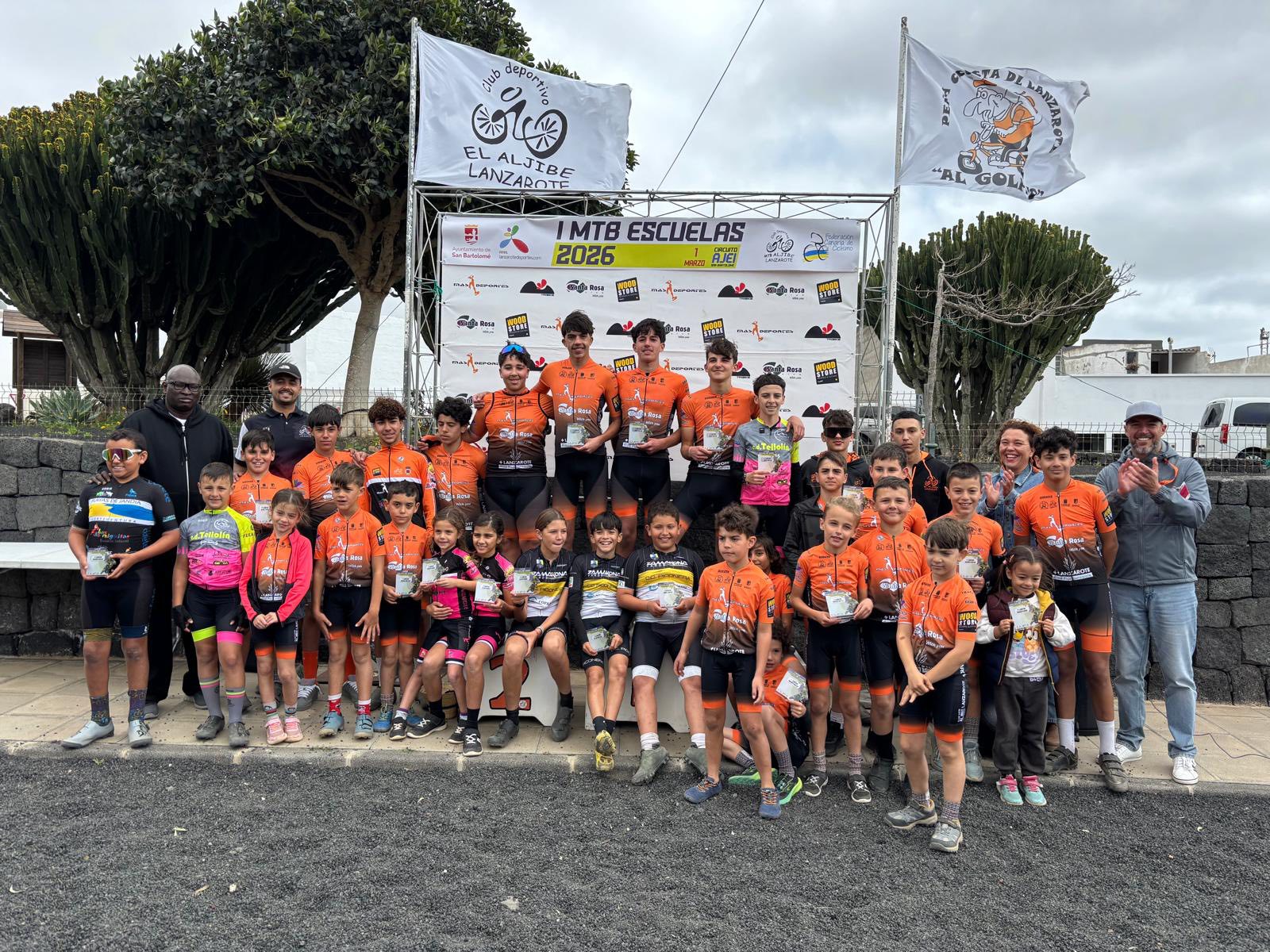 Clasificaciones  1 ª Prueba  de las Jornadas  MTB Escuelas