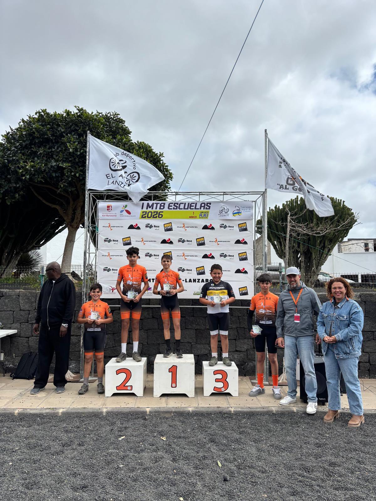 Clasificaciones  1 ª Prueba  de las Jornadas  MTB Escuelas