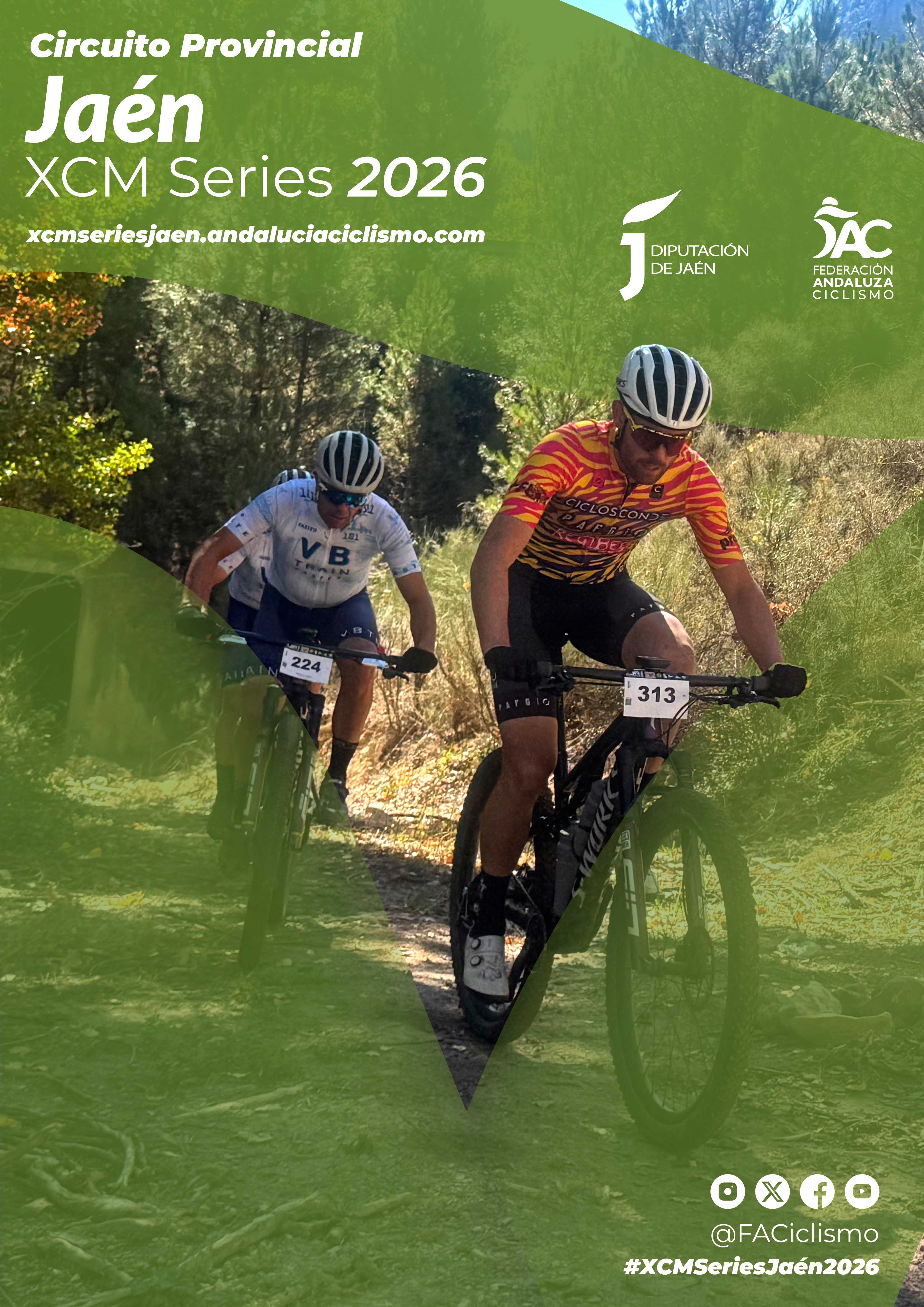 Marmolejo será punto de partida para las XCM Series Jaén 2026