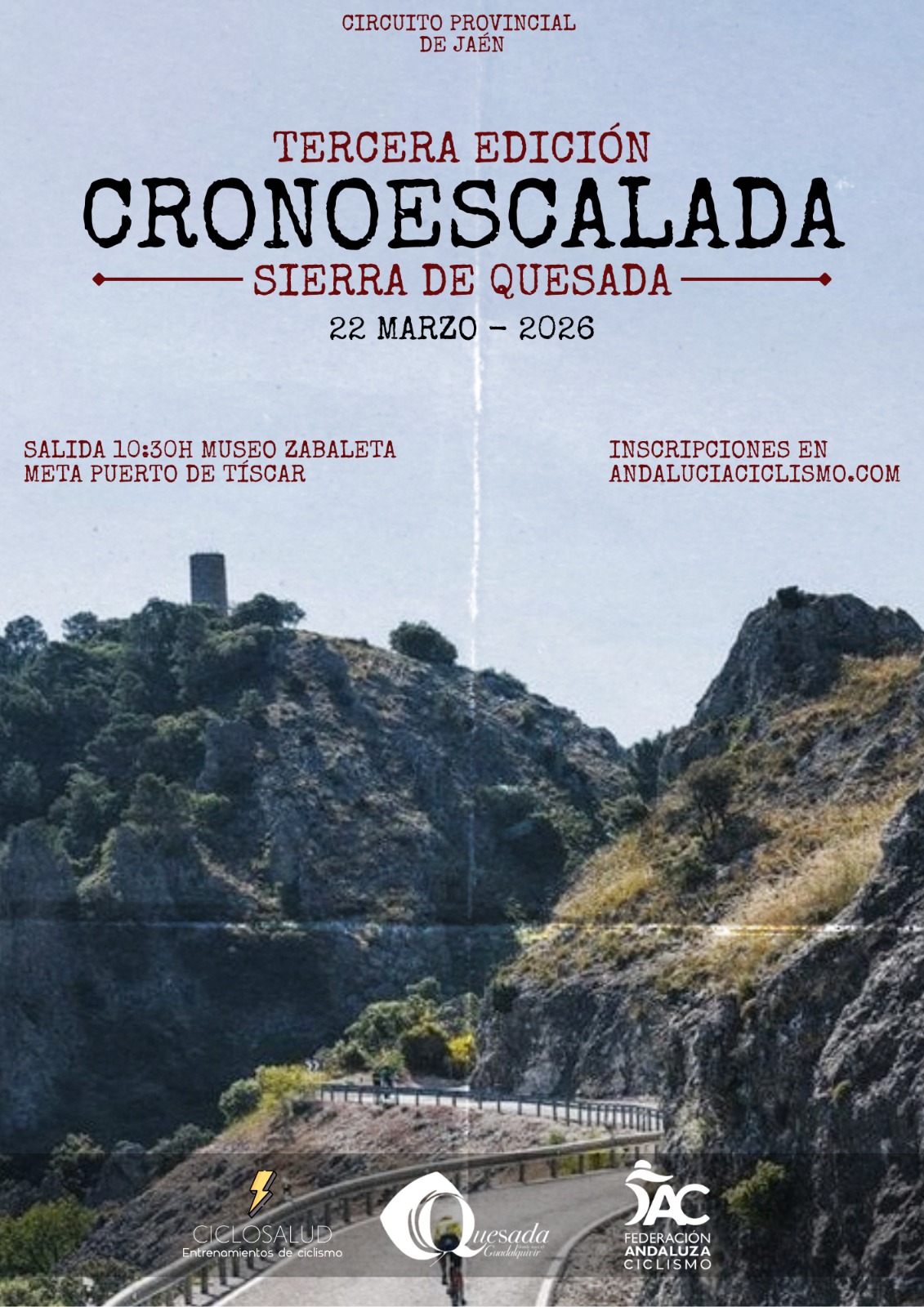 El Circuito Jaén Carretera se cita con la Sierra de Quesada