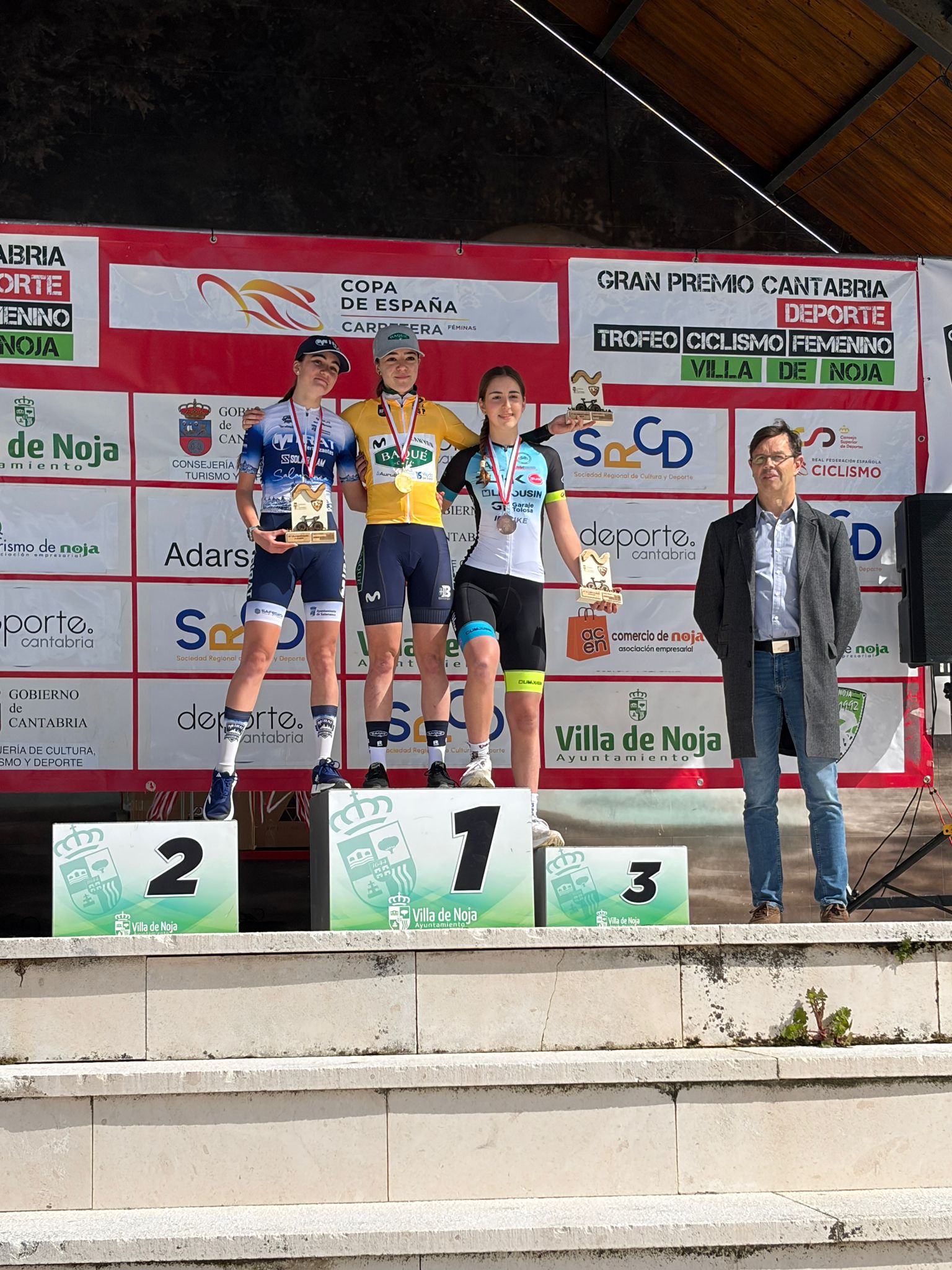 Eva Anguela vence en Noja y se viste como líder de la Copa de España Féminas