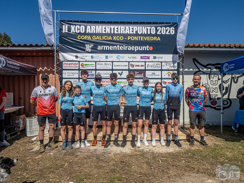 Lara Lois e Jorge Aguín impoñen o seu punto en Armenteira