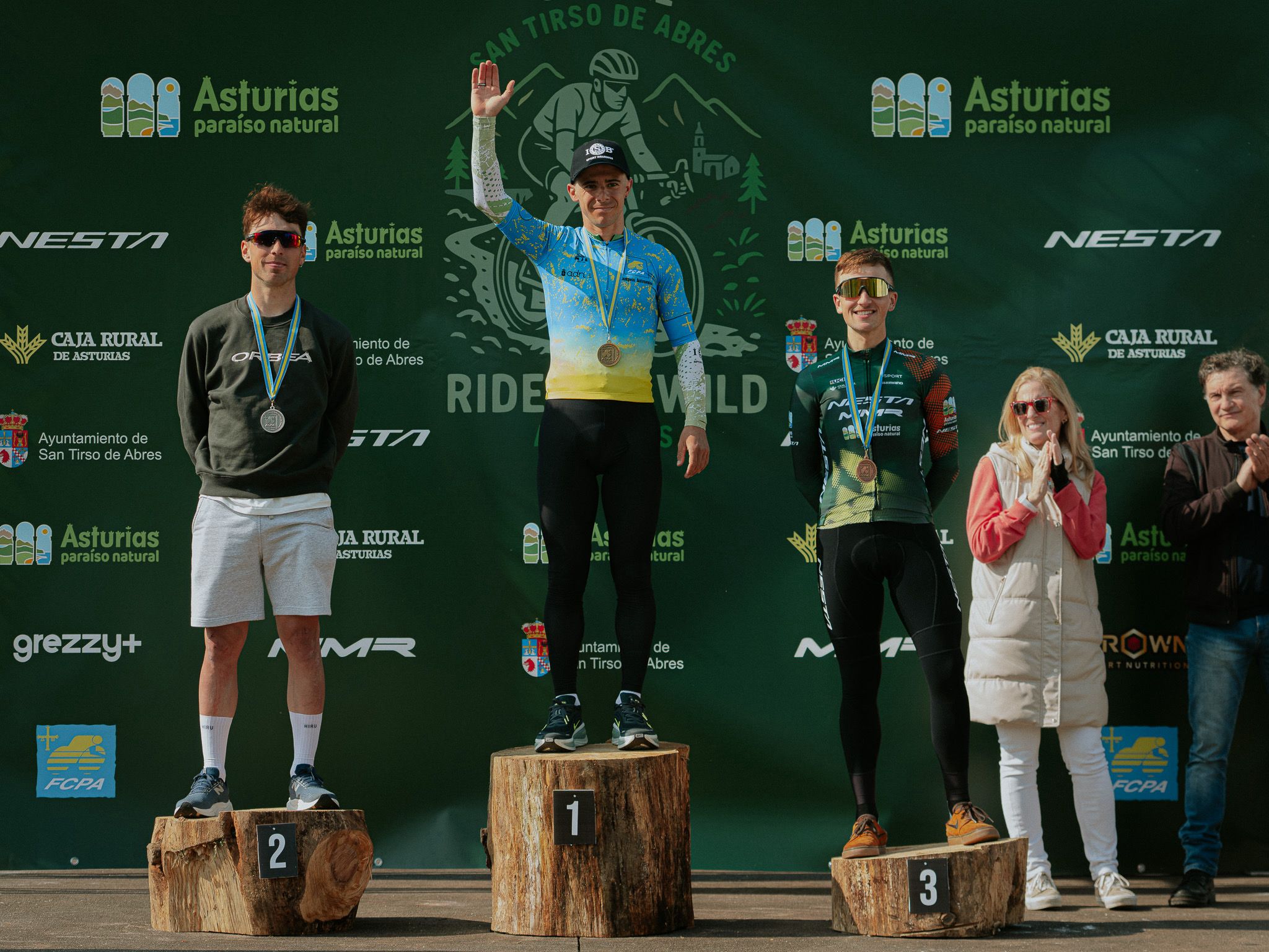 Alicia González y Mario Junquera brillan en el II Trofeo de Gravel de San Tirso de Abres