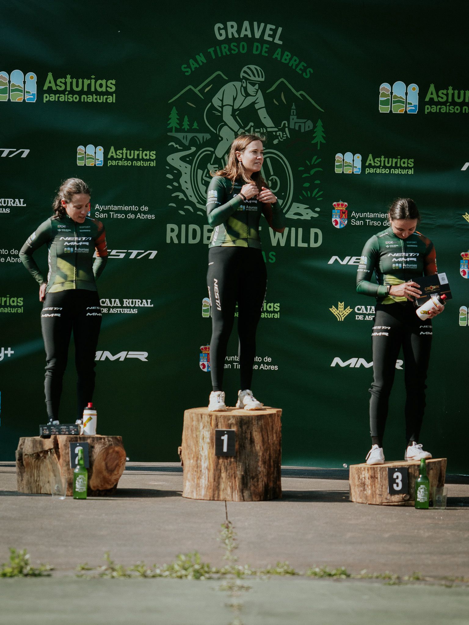 Alicia González y Mario Junquera brillan en el II Trofeo de Gravel de San Tirso de Abres