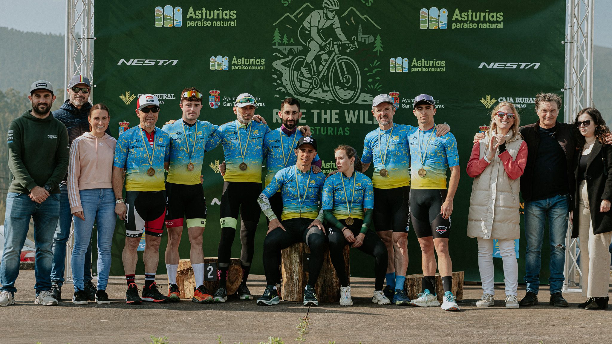 Alicia González y Mario Junquera brillan en el II Trofeo de Gravel de San Tirso de Abres