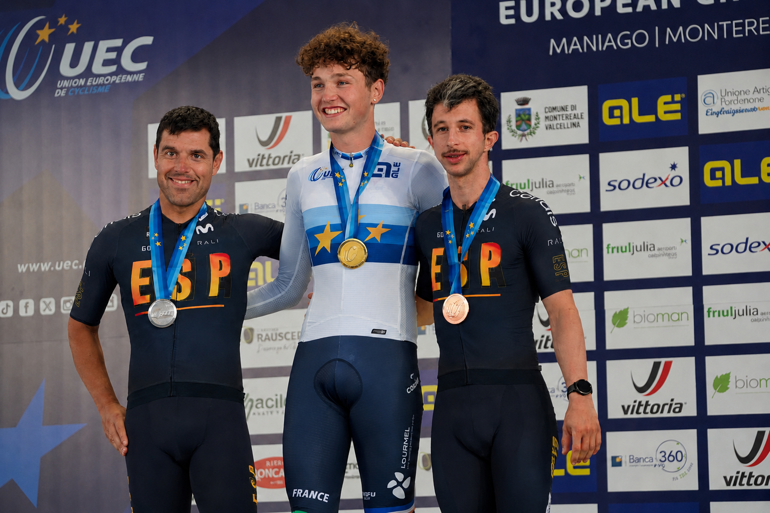 El Pelotón La Selección Española de Ciclismo Paralímpico brilla con 6 medallas en la jornada inaugural del Europeo de Maniago imagen