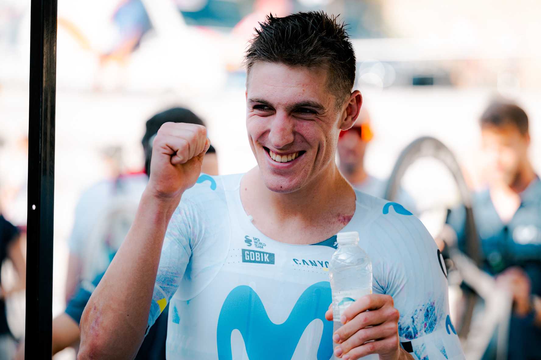 Pablo Castrillo se lleva el oro en la crono UCI PRO del #CESabiñánigo26 (Foto: RFEC)