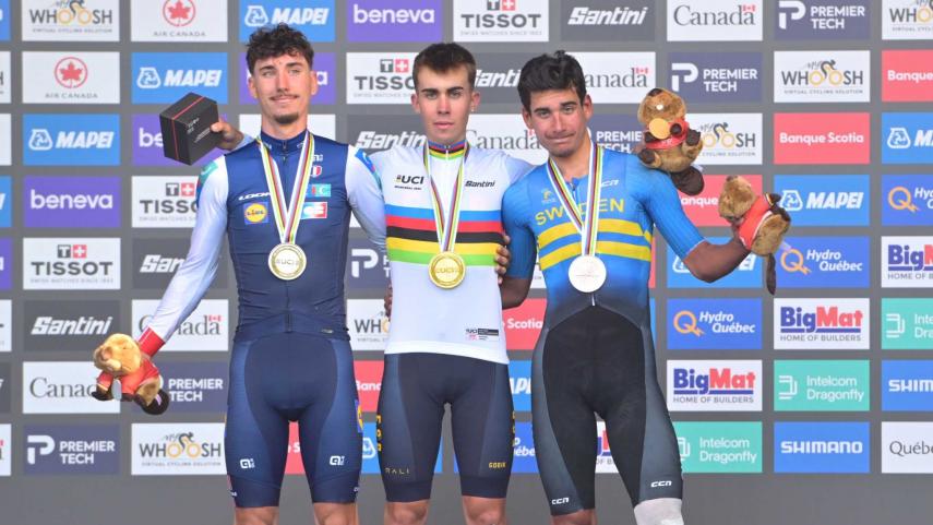 Benjamín Noval wins junior road race and time trial in Montreal - News Directory 3